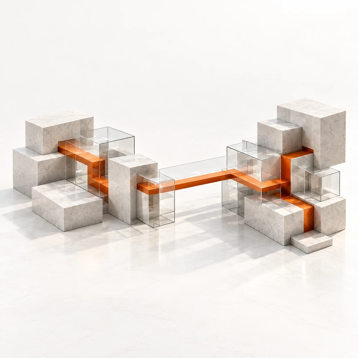 An abstract bridge joining strategy and technical execution